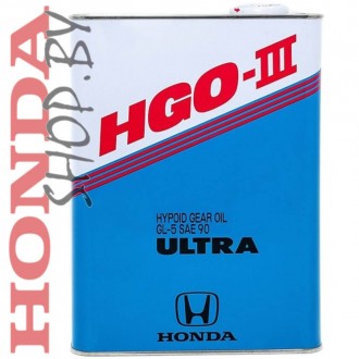 Масло трансмиссионное гипоидное для передних редукторов полноприводных автомобилей HONDA HGO-3.