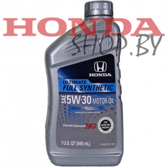 Масло моторное синтетическое HONDA Ultimate Full Synthetic 5W-30 HTO-06 для бензиновых, а также турбированных двигателей.