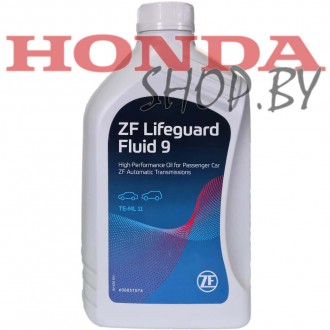 Масло трансмиссионное ZF Lifeguard Fluid 9